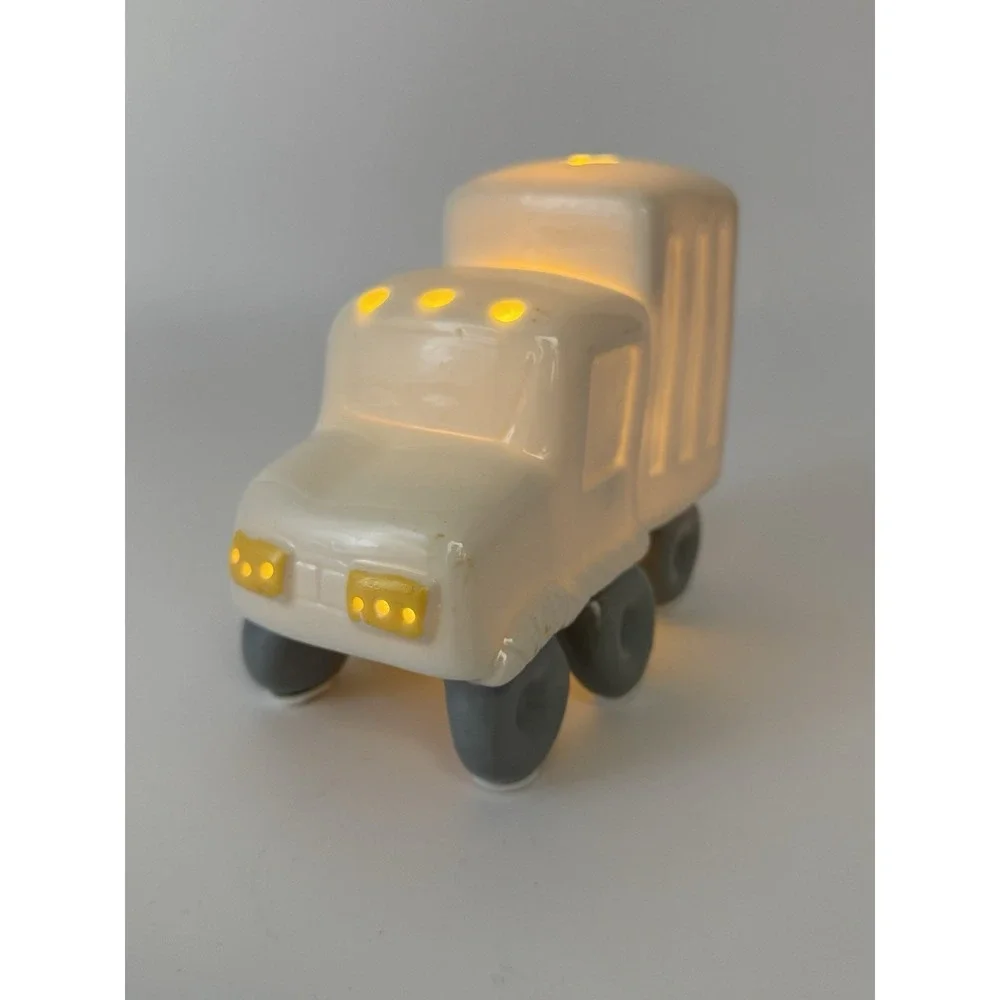 C. R. Gibson Porcelain LED Truck Nightlight New In Package with Box